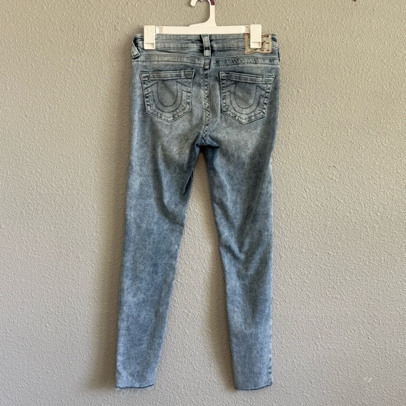 True Religion Jennie Curvy Size 26 Mid Rise Super Skinny - Picture 3 of 6